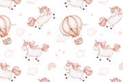 Unicorn Sweet Dreams Set, an Object Illustration by Eva Katerina (Thumbnail 7 of 8)