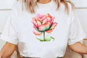 Whimsical Tulip Clipart, an Illustration by Designworld (Thumbnail 5 of 7)