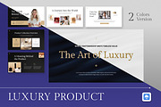 Luxury Product Keynote, a Presentation Template by Antstheme (Thumbnail 1 of 4)