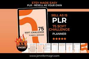75 Soft Challenge PLR Planner