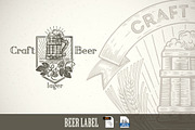 Beer label, a Food Illustration by Countryside life (Thumbnail 3 of 10)
