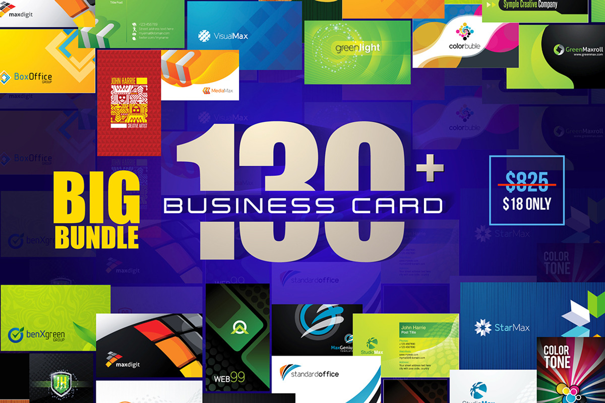 130+ Business Card Big Bundle