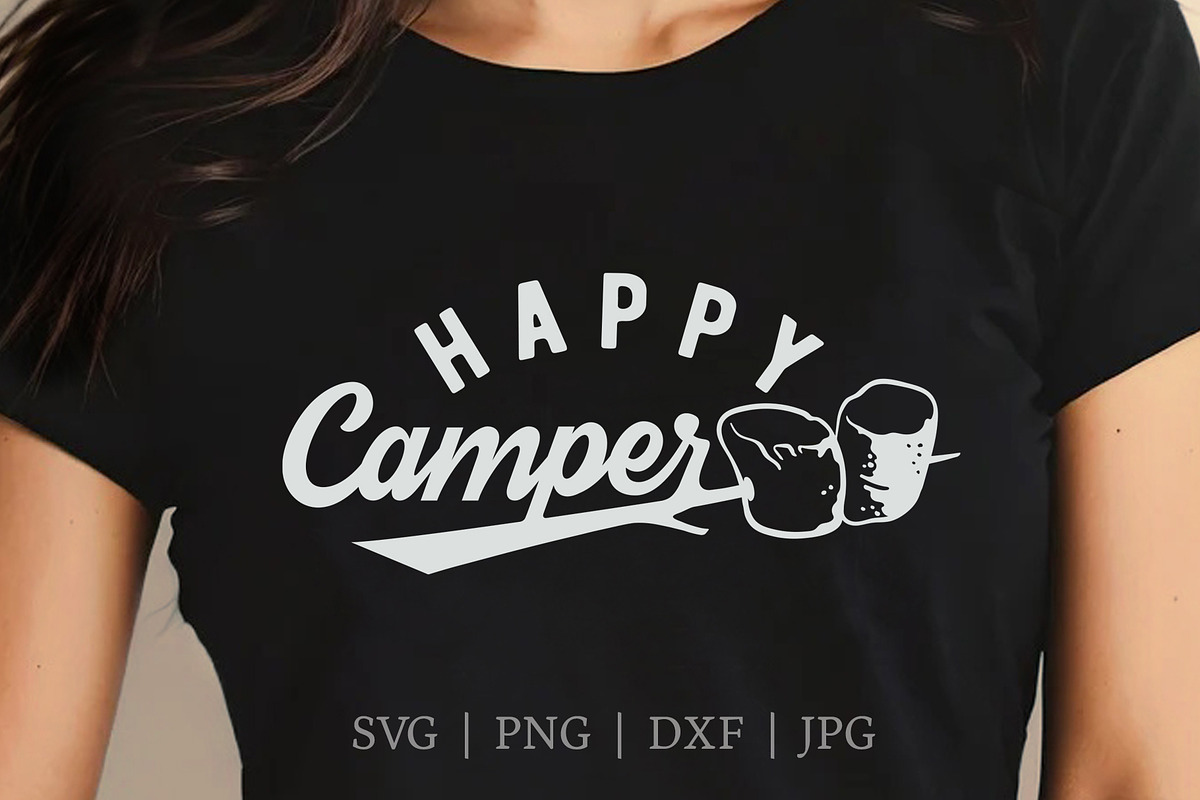 Happy Camper SVG, Family Camping SVG, a Graphic by Applied Arts (Photo 3 of 5)