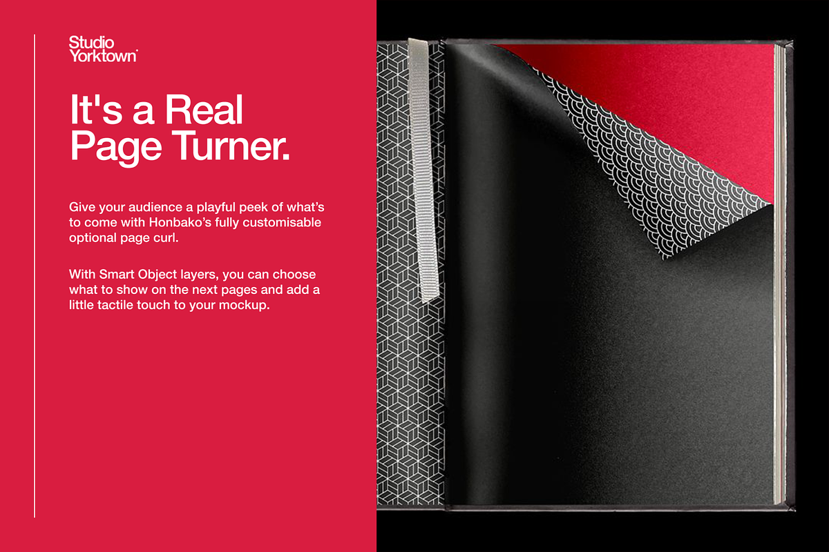 Honbako Book Design Mockup Template, a Books & Magazine Mockup by Studio Yorktown (Photo 13 of 18)