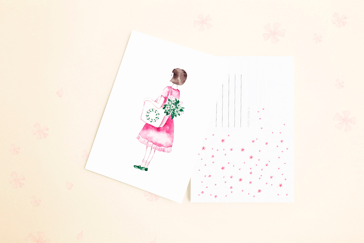 Flower girl collection, a Person Illustration by Knysh Ksenya (Photo 10 of 14)