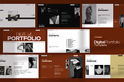 Digital Portfolio Presentation, a Presentation Template by CreativexGenius (Thumbnail 2 of 10)
