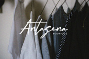 White Medita Brush Script Font, a Script Font by NTC Graphic (Thumbnail 3 of 9)