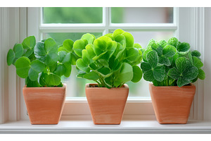 Clover microgreens are thriving in, a Nature Photo by ZinetroN