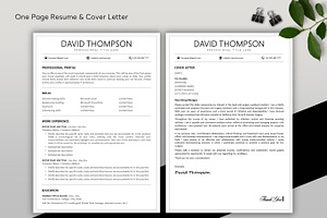 ATS Resume CV Word & Google Docs 25