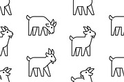Goat Logo, a Graphic by NataliiaVolyk (Thumbnail 6 of 6)