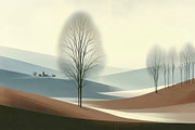 Serene Landscape Art Bundle, a Seasonal Illustration by StockVerse Creative (Thumbnail 3 of 4)