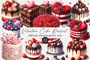 Valentine Clipart Valentine Cake, an Illustration by Designworld