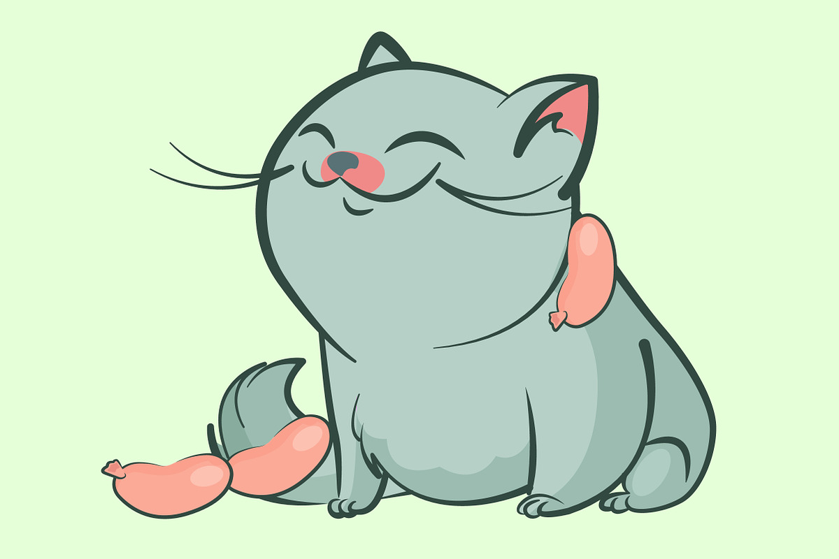 Cats, an Animal Illustration by 2D/3D (Photo 7 of 7)