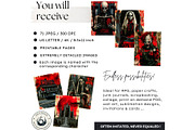 Halloween Horror Digital Paper, a Decorative Illustration by ThatsDesignArt (Thumbnail 2 of 16)