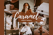 CARAMEL Mobile Lightroom Presets, an Action Add-On by 123PRESETS.COM (Thumbnail 1 of 7)