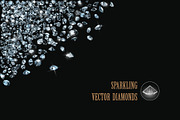 Vector diamonds collection, an Object Graphic by Digithings (Thumbnail 3 of 4)