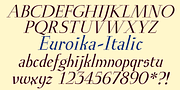 Euroika, a Serif Font by Ingrimayne Type (Thumbnail 8 of 10)