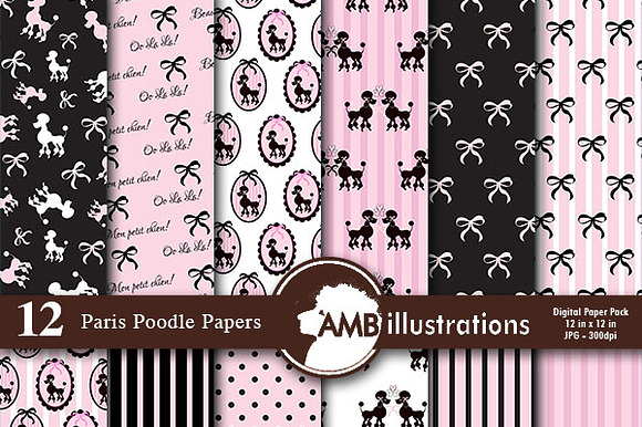 Paris Poodle Papers 805 preview 2