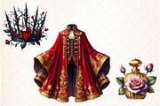 Gilded Reverie Watercolor Clipart, an Illustration by Libby Wishes (Thumbnail 4 of 7)