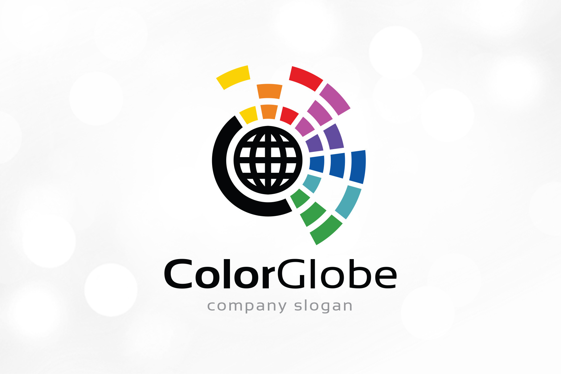 Color Globe Logo Template, a Branding & Logo Template by gunaonedesign