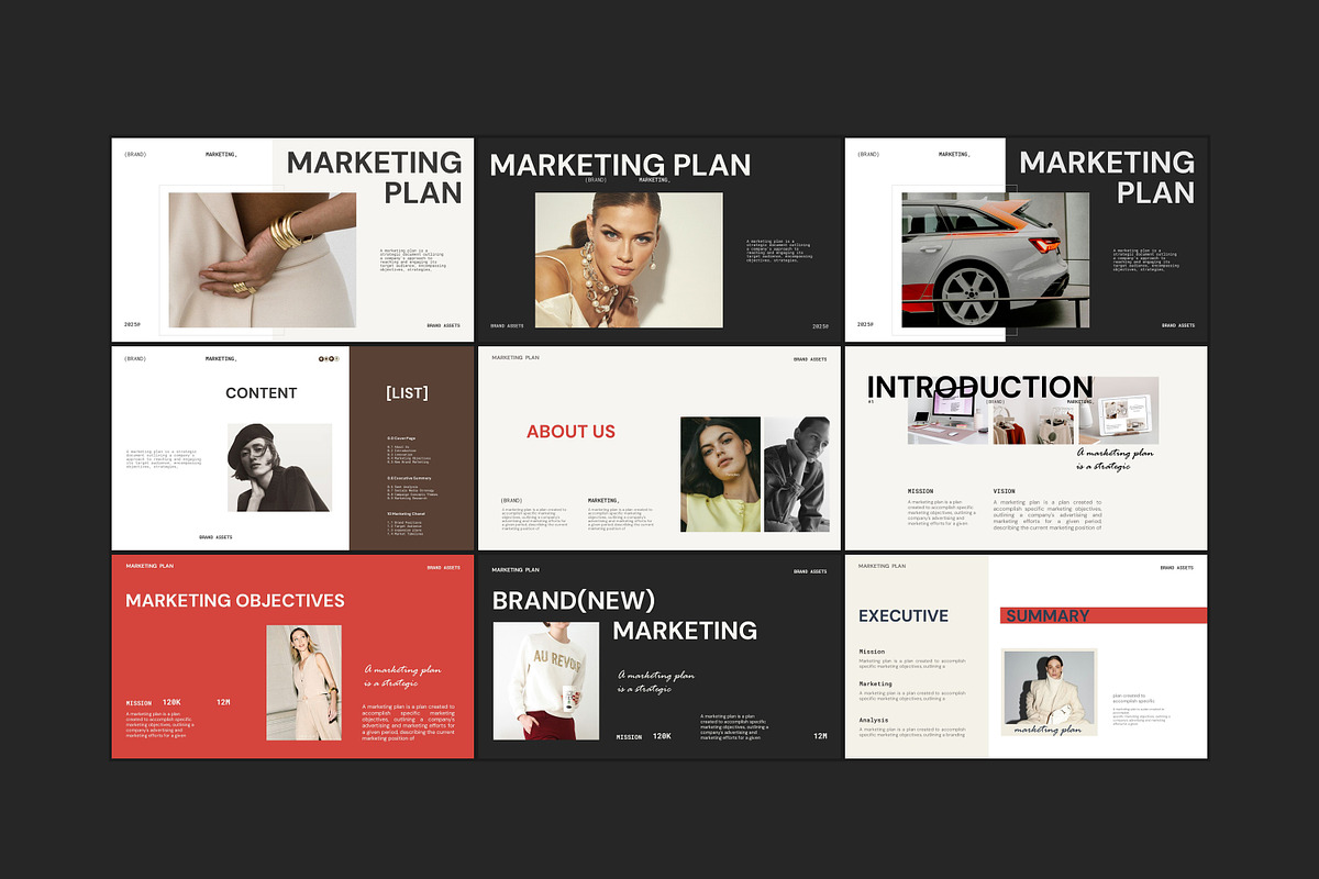 Marketing Plan Template, a Presentation Template by Studio Industry (Photo 9 of 12)