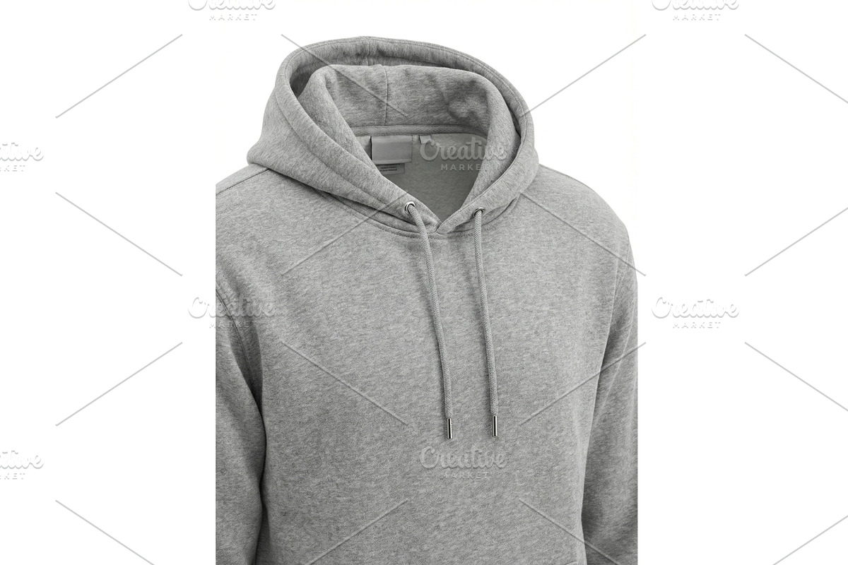Grey Hoodie on a Mannequin, an Object Illustration by CREATIVEDEF