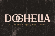 Doghelia | A Modern Serif Font