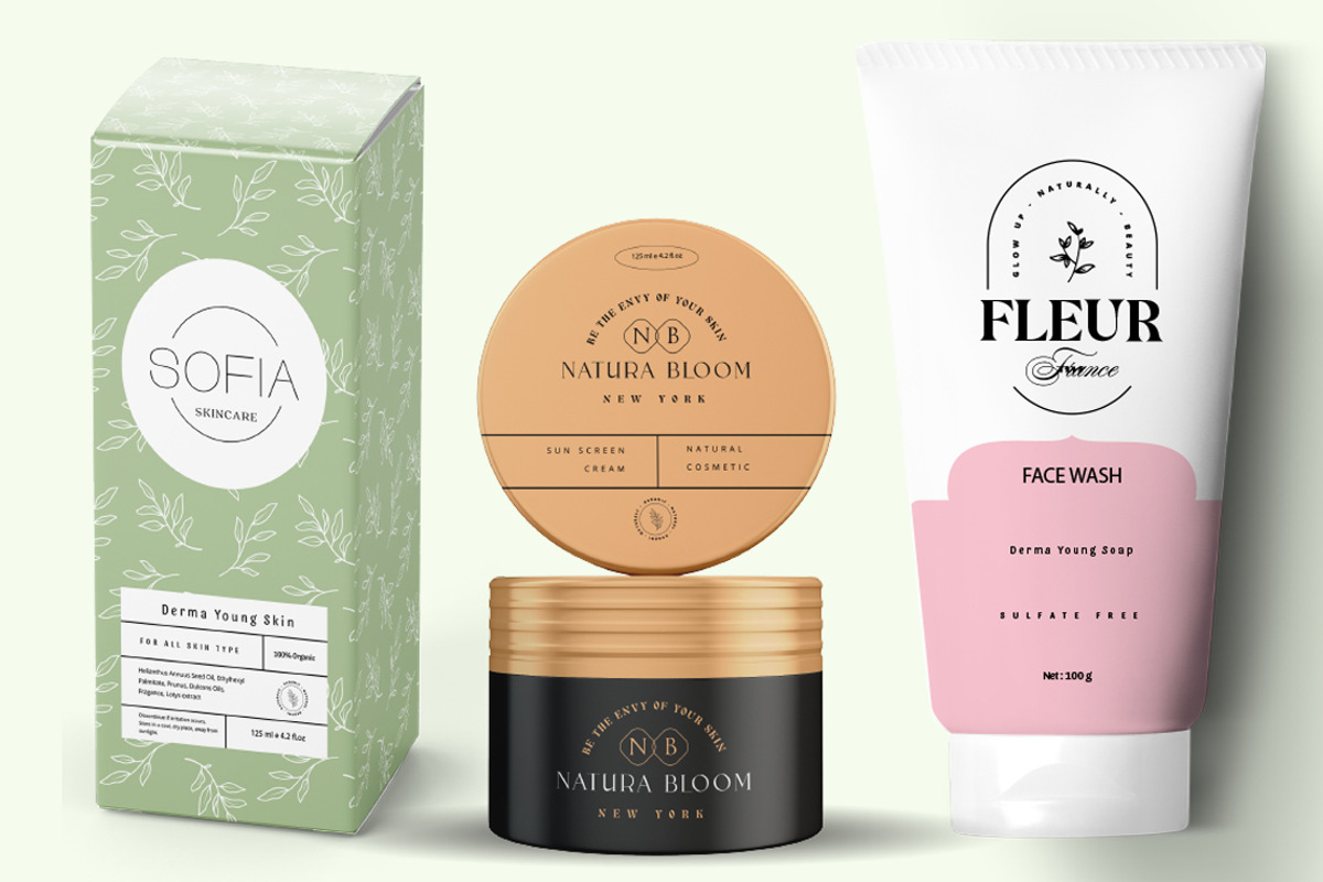 Natural Cosmetic Logos vol.2, a Branding & Logo Template by Jiwstudio (Photo 4 of 6)