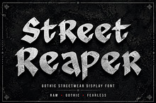 Street Reaper – Gothic Font