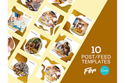 Instagram Post Template For Canva, a Social Media Template by DreamColor (Thumbnail 2 of 5)