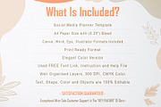 Social Media Planner, a Stationery Template by DesignDevisers (Thumbnail 10 of 10)