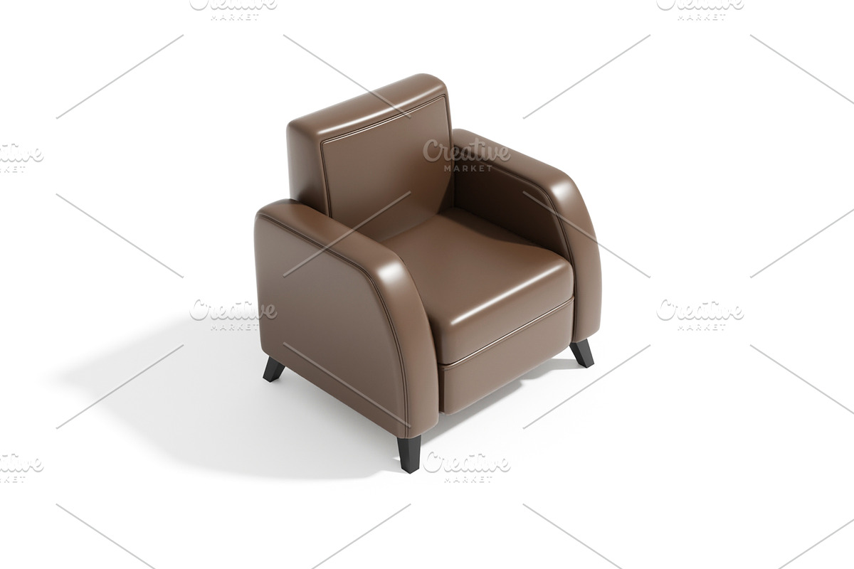Single Armchair 3D Model, a Furniture 3D Model by mrfauzi (Photo 5 of 12)