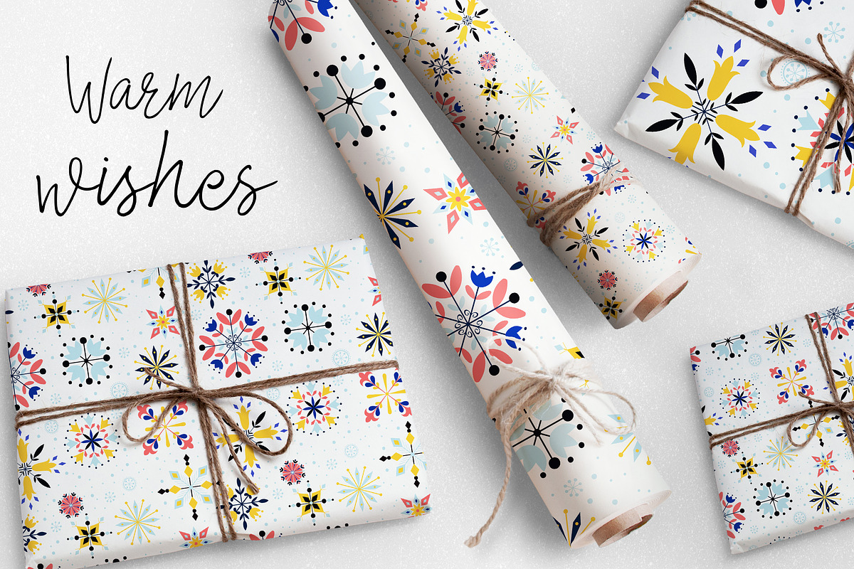 Snowflakes, a Pattern Graphic by Lidiebug (Photo 8 of 9)