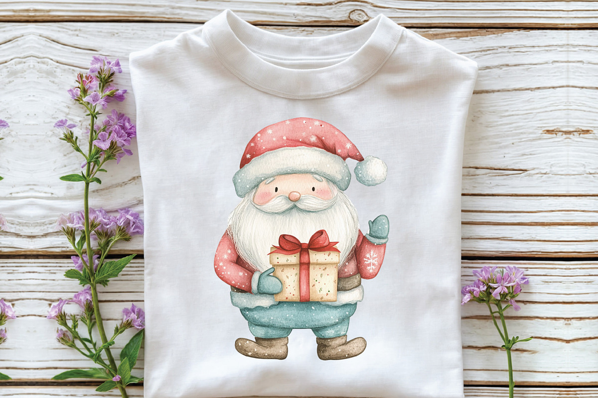 Cute Santa & Holiday Elements Clipar, an Illustration by CraftArtStudio (Photo 5 of 6)