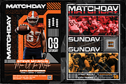 8 Football Flyer Template A4, a Print Template by OnurDemircan (Thumbnail 4 of 5)