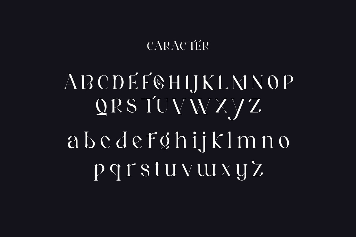 Kariin Ligature Serif Typeface, a Serif Font by Humaira_std (Photo 7 of 11)