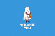 Trick or Treat. Halloween clipart, a Seasonal Illustration by Luamor (Thumbnail 10 of 10)