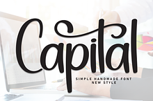 Capital | Script Font