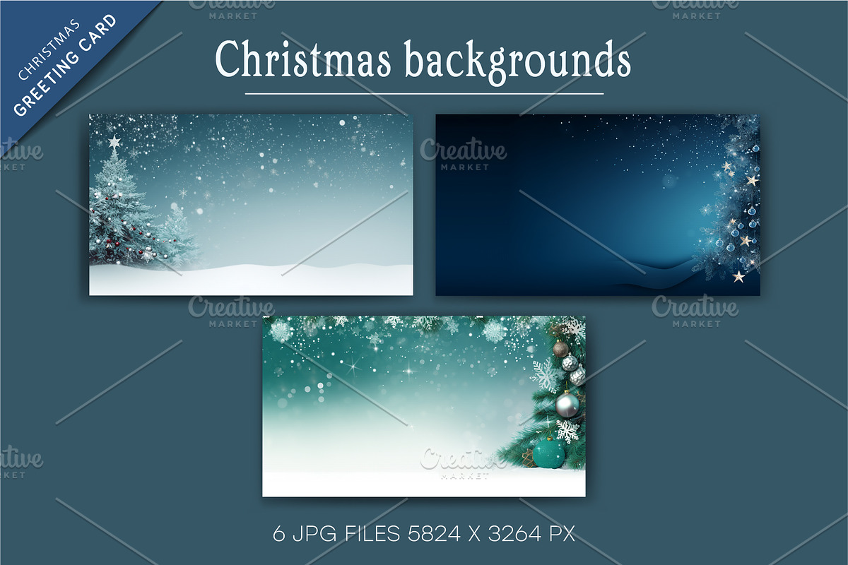 Background with Christmas tree., a Decorative Illustration by KENO Mascots (Photo 3 of 4)