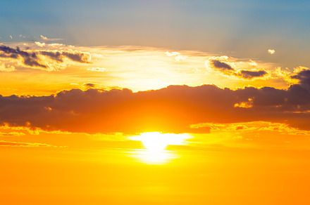 Sunset dramatic sky, a Nature Photo by Vapi