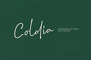 Coldia, a Handwritten Font by Lafontype (Thumbnail 1 of 8)