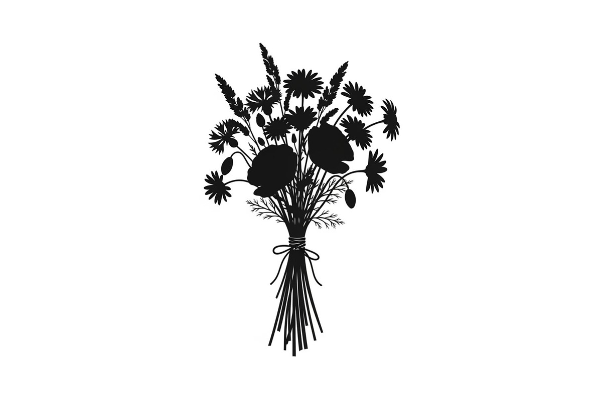 Floral Bouquet SVG Bundle, an Illustration by Designs_River (Photo 29 of 31)