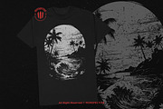 10 Bundle Dark Art Sunset Vibes Sea, an Illustration by Morspective (Thumbnail 2 of 7)