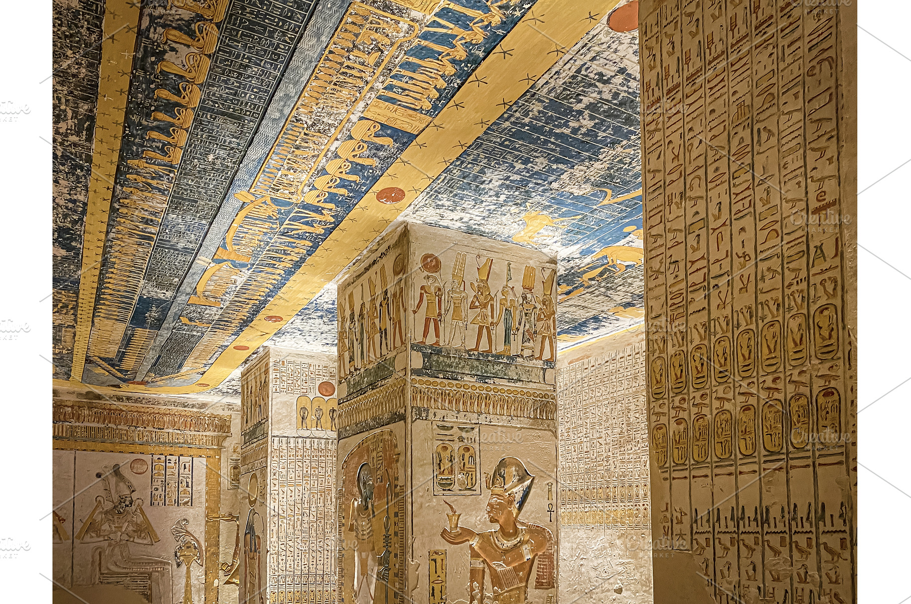 Tomb of Memnon KV9 in the Egyptian, an Architecture Photo by TatsianaSalauyova