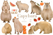 Watercolor Animals Bundle 8 in 1, an Animal Illustration by ArtGiftsStudio (Thumbnail 8 of 10)