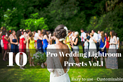 10 Pro Wedding Lightroom Presets, an Action Add-On by Alexandrulucian (Thumbnail 1 of 6)