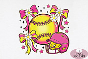 Game Day Softball Png, an Illustration by Daily.Designs (Thumbnail 1 of 5)