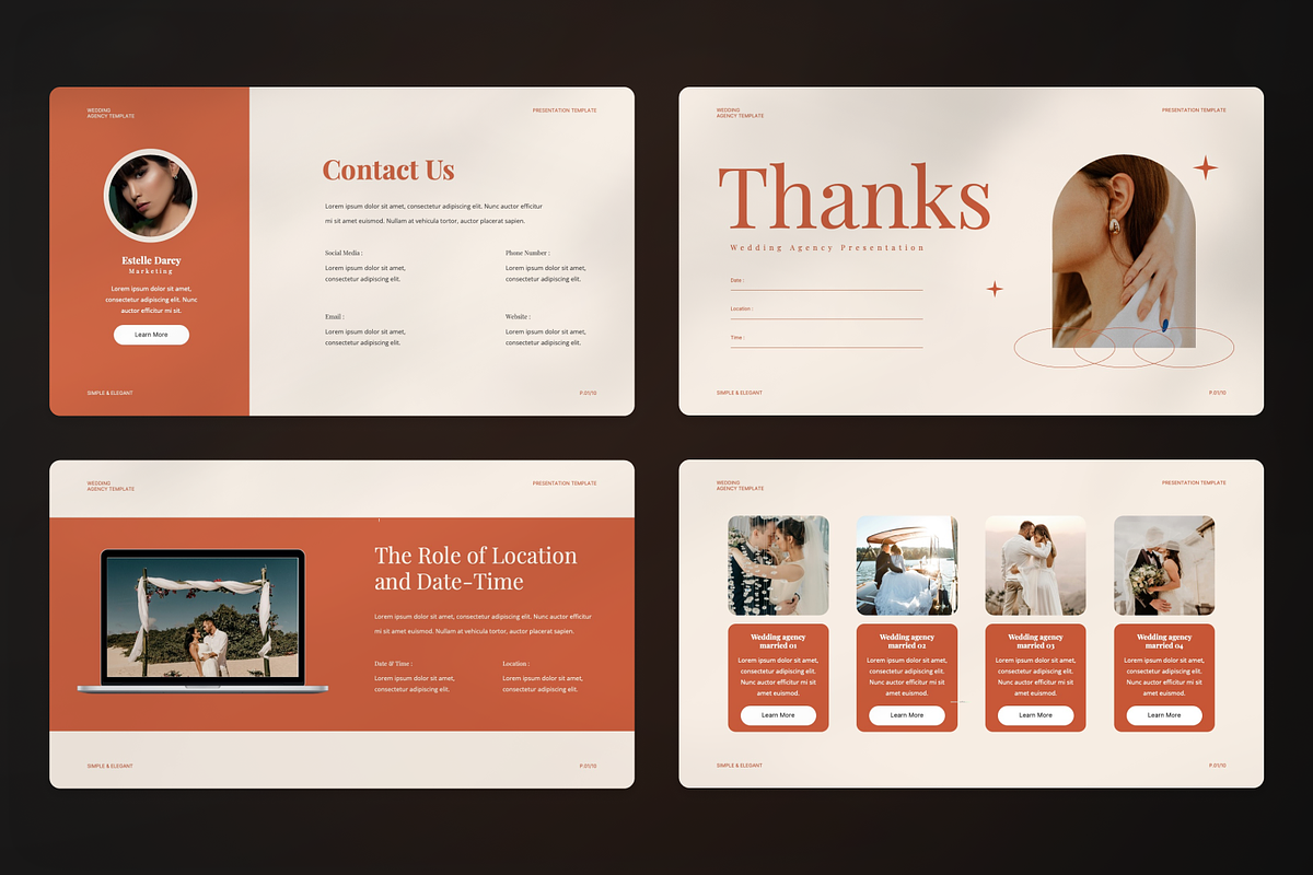 Wedding Presentation PowerPoint, a Presentation Template by SquidPixey (Photo 4 of 7)