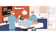 Pet treatment in vet clinic set, an Animal Illustration by Good Studio (Thumbnail 6 of 6)