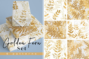 Golden Fern Patterns